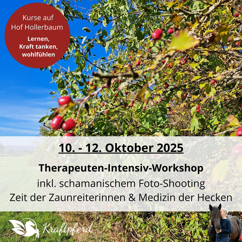 10.-12. Oktober 2025 - Therapeuten-Intensiv-Workshop mit Foto-Shooting