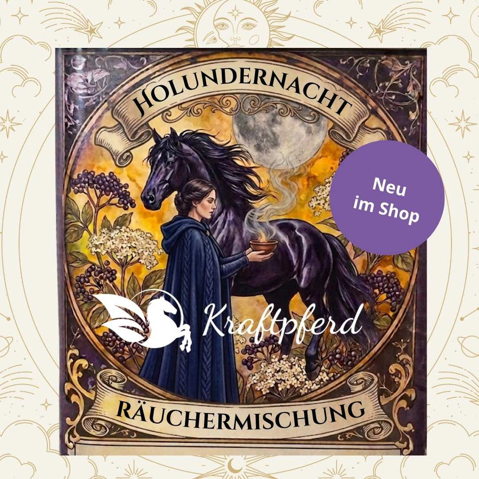 Räuchermischung "Holundernacht" - 20 g in Schmuckdose