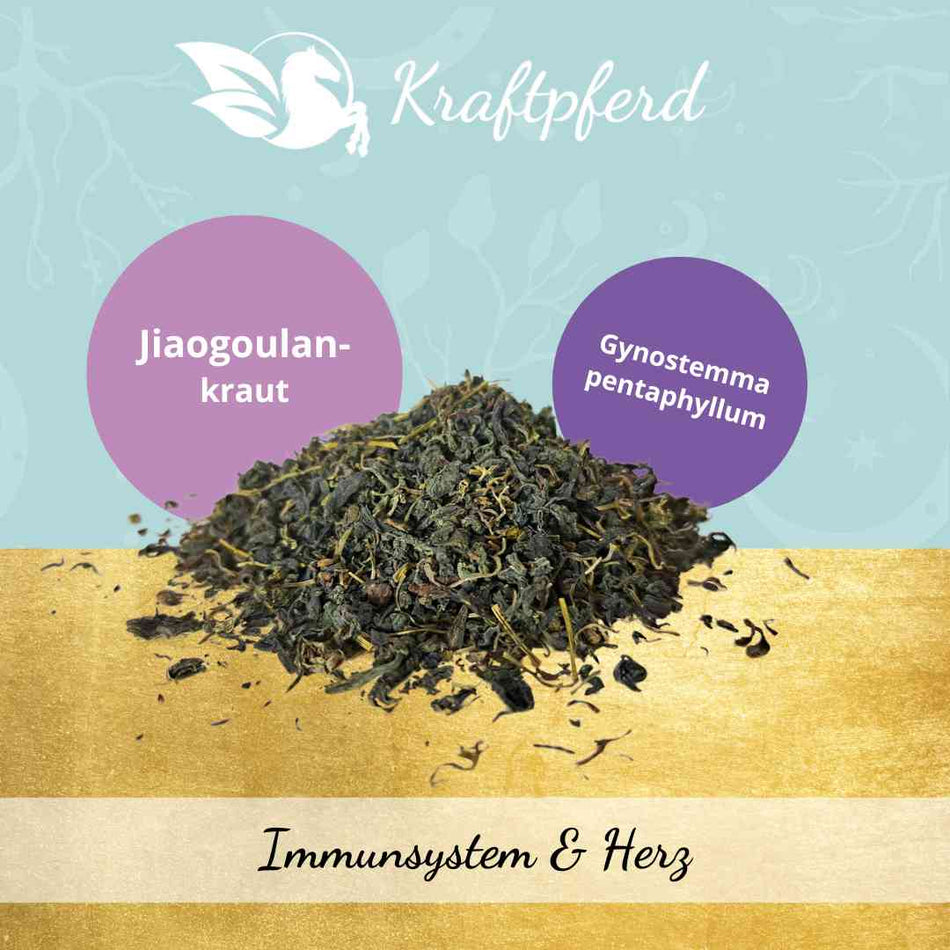 Jiaogulankraut, geschnitten - 500 g