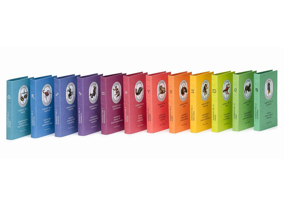 Test-SET der 12 STERNZEICHEN-AURADÜFTE - LUNASOL Tierkreiskosmetik ®